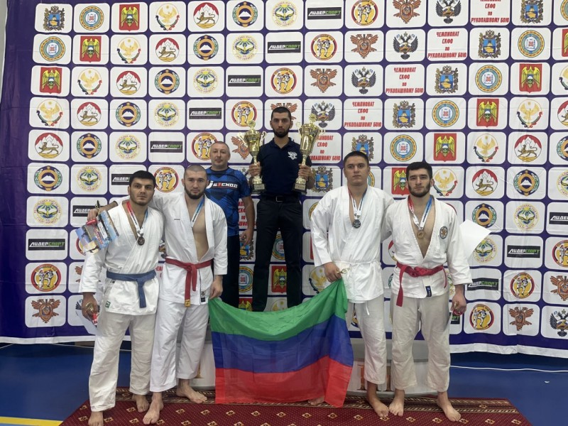 Дагестанские рукопашники в числе медалистов на Чемпионате СКФО 