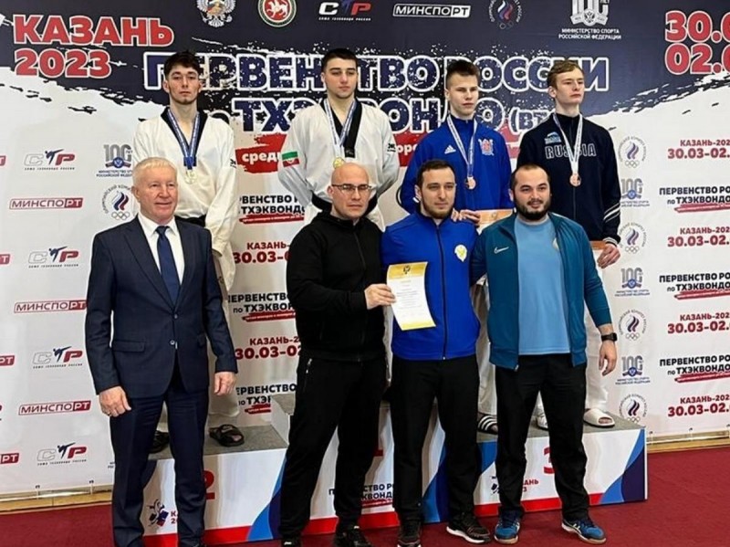 Тхэквондист Ханмагомед Рамазанов выиграл молодежный чемпионат России