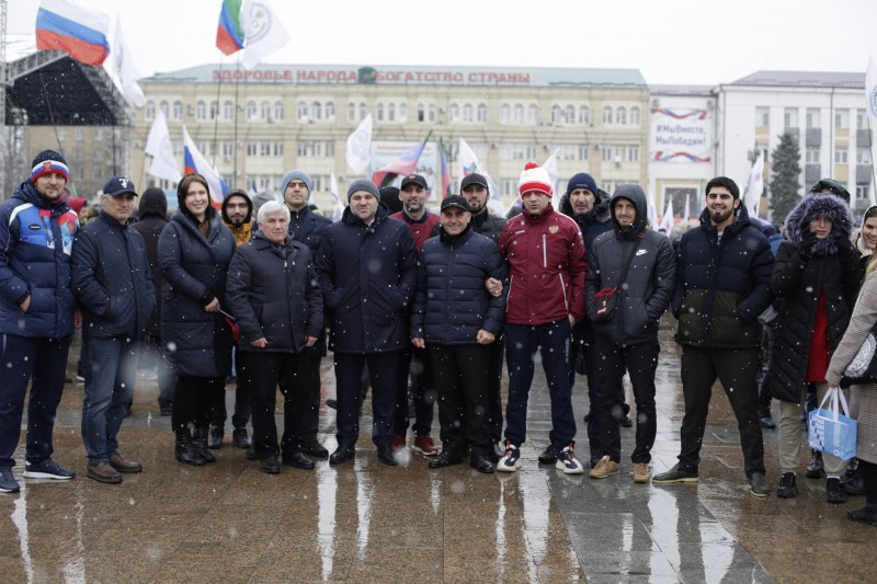 Минспорт Дагестана принял участие в митинг-концерте, посвященном воссоединению Крыма с Россией 