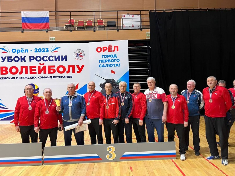 Дагестанские волейболисты – призеры Кубка России среди ветеранов