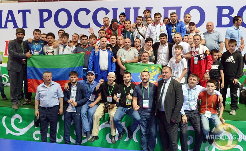 Победой сборной Дагестана завершился в Ингушетии чемпионат России по вольной борьбе