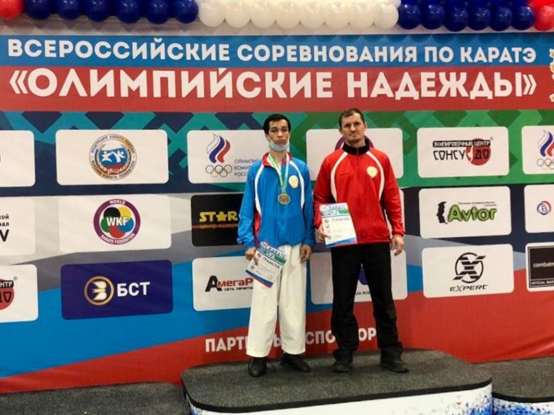 Каратист Уллубий Мамашев выиграл всероссийские соревнования в Башкирии 
