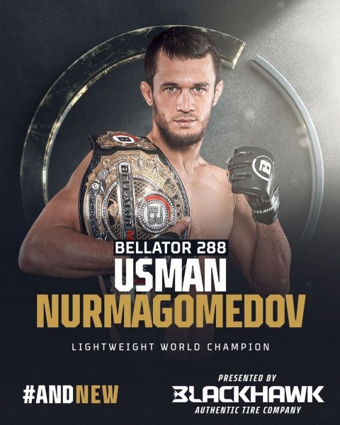Усман Нурмагомедов - чемпион Bellator