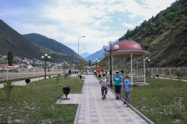Парк культуры и отдыха достроят в селе Тлярата