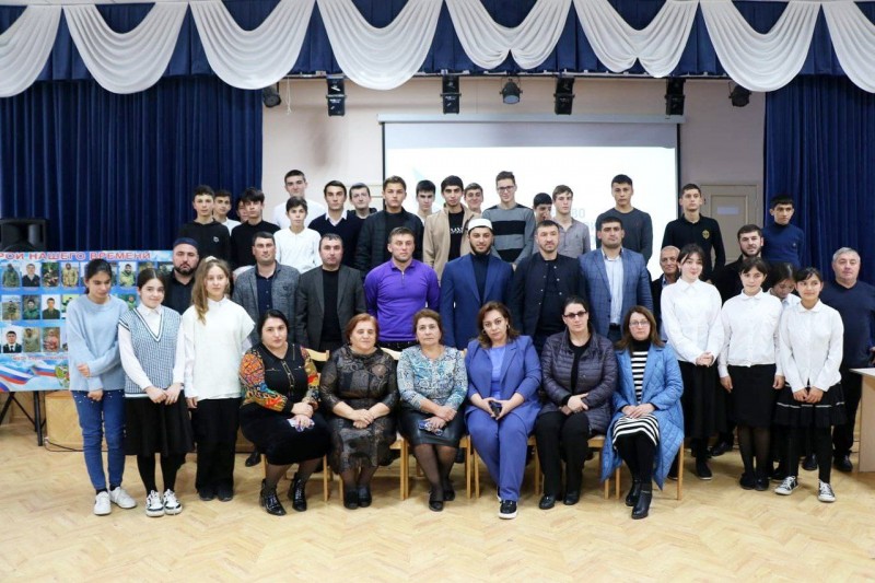Профилактическая беседа с учащейся молодежью Магарамкентского района 