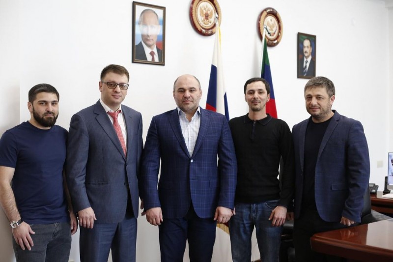 Сажид Сажидов встретился с руководством ДРОО «Спортивная федерация спорта глухих». ⠀