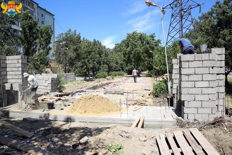 «Город мастеров»   началось строительство туристической площадки.  