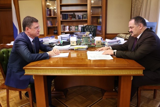 Сергей Меликов встретился с вице-премьером страны Александром Новаком