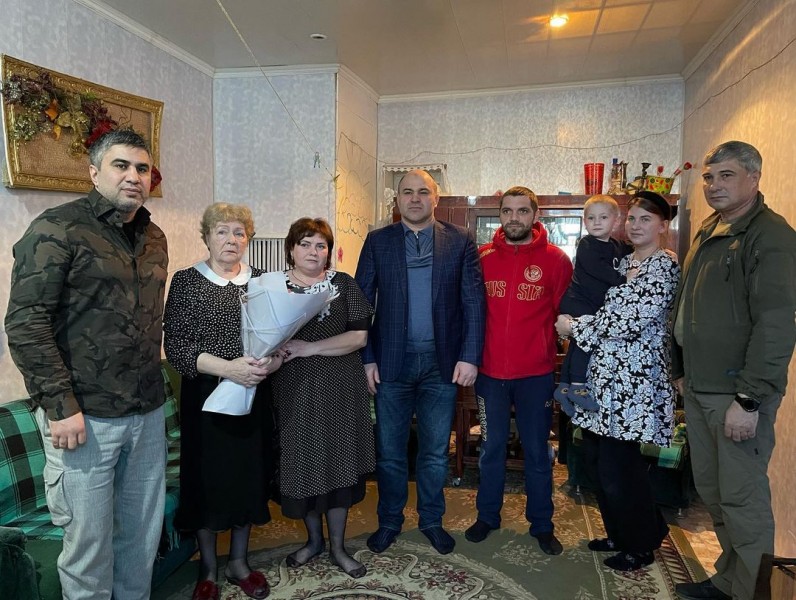 Сажид Сажидов принял участие в акции «Долг Памяти» в Кизлярском районе 